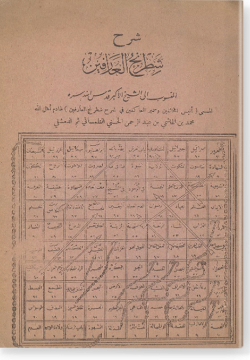 Шарх Шадрандж аль-гарифин. شرح شطرنج العارفين